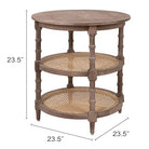 Table styled in living room